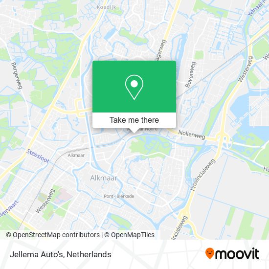 Jellema Auto's map