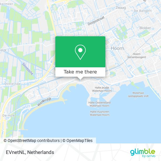 EVnetNL map