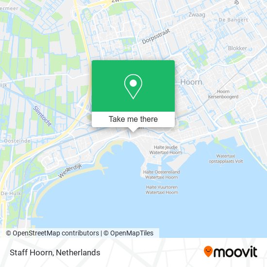 Staff Hoorn map