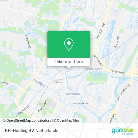 KEI-Holding BV map