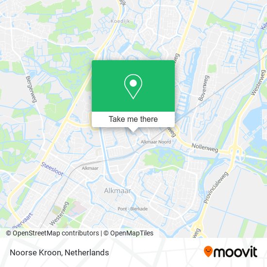 Noorse Kroon map