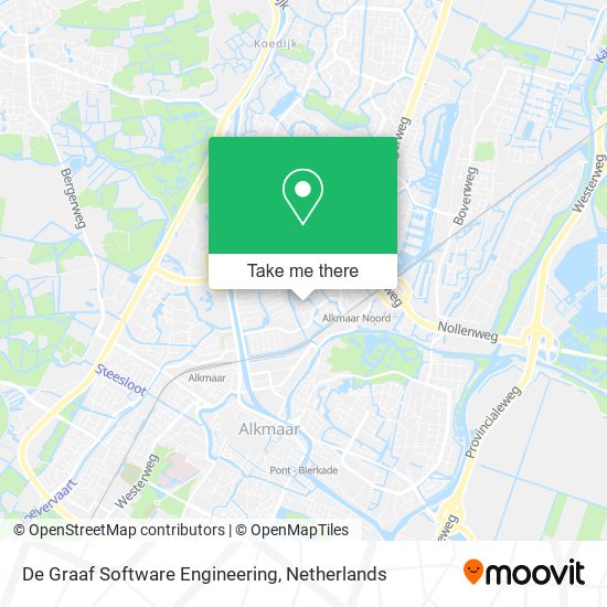 De Graaf Software Engineering Karte