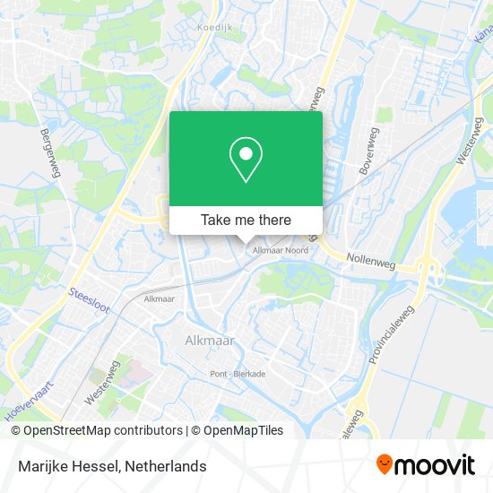 Marijke Hessel map