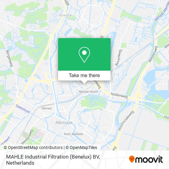 MAHLE Industrial Filtration (Benelux) BV Karte