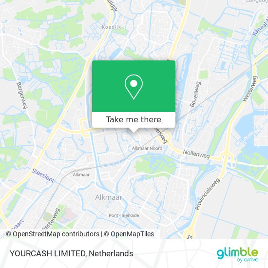 YOURCASH LIMITED map