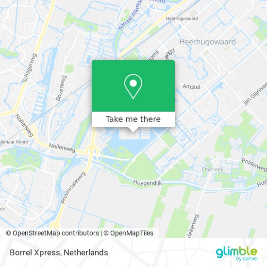 Borrel Xpress map