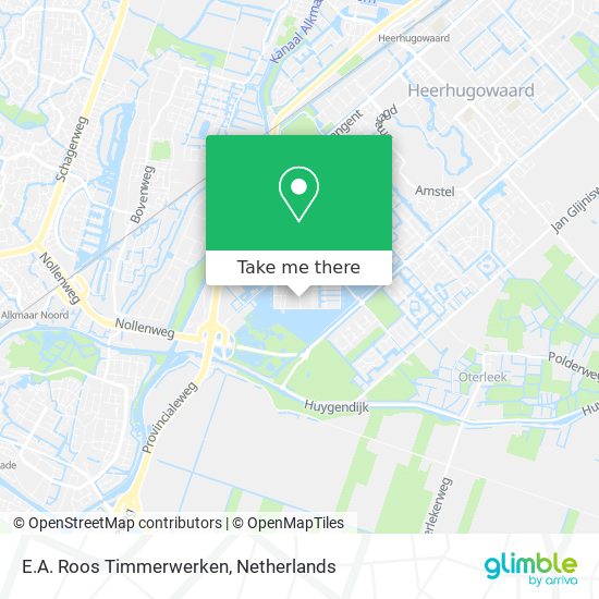 E.A. Roos Timmerwerken map