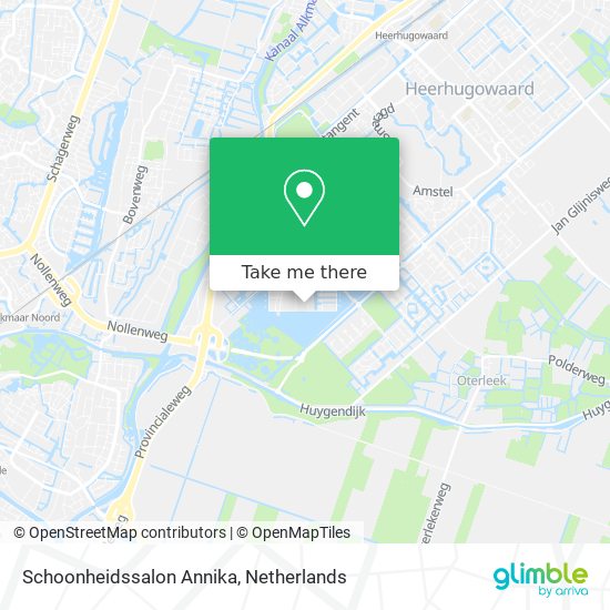 Schoonheidssalon Annika map