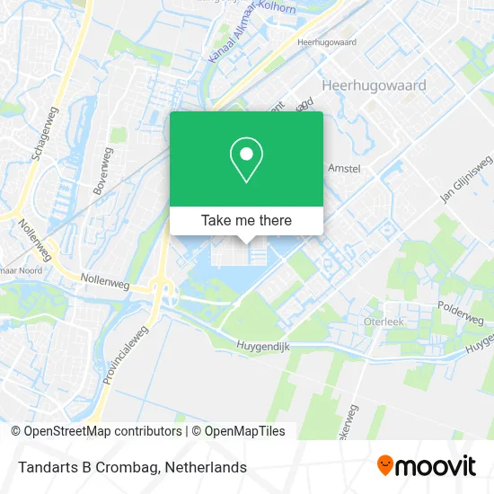 Tandarts B Crombag map