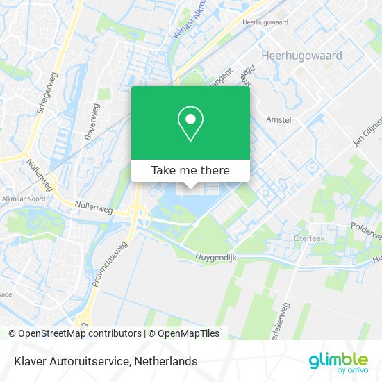 Klaver Autoruitservice map