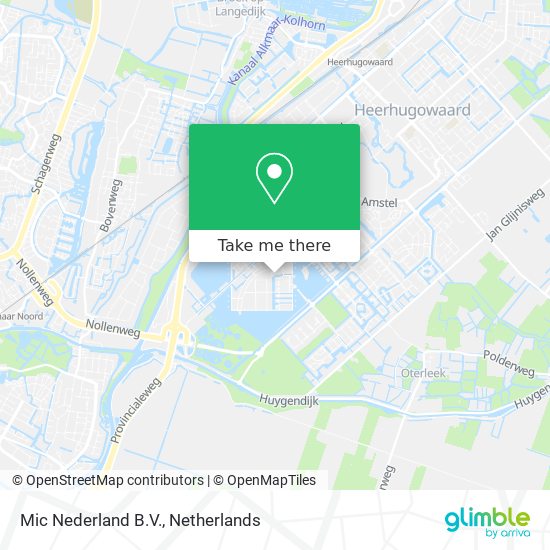 Mic Nederland B.V. map