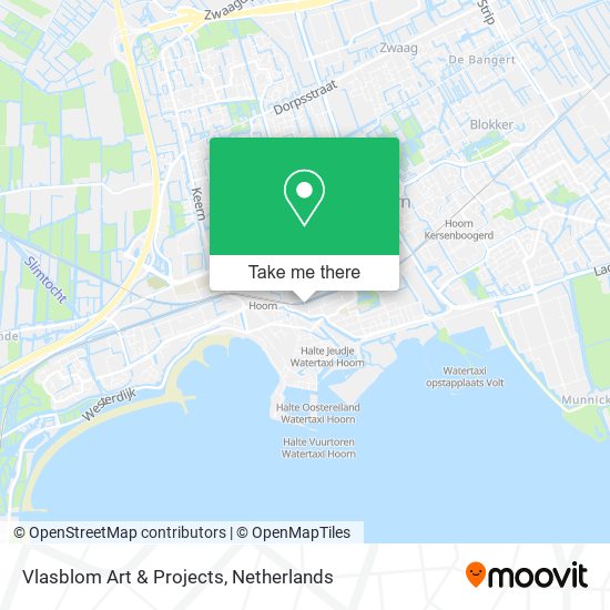 Vlasblom Art & Projects map