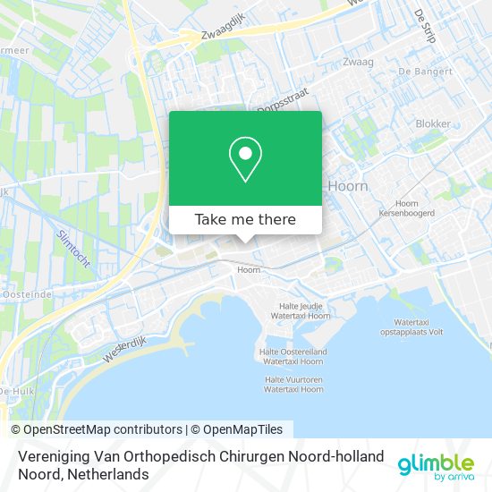 Vereniging Van Orthopedisch Chirurgen Noord-holland Noord map