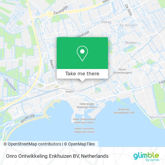 Onro Ontwikkeling Enkhuizen BV Karte