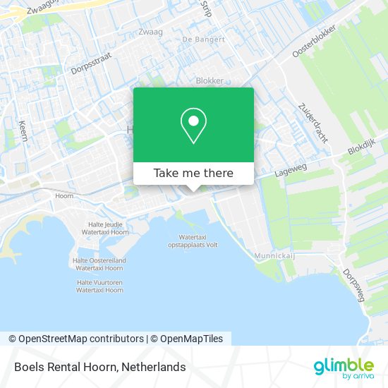 Boels Rental Hoorn map