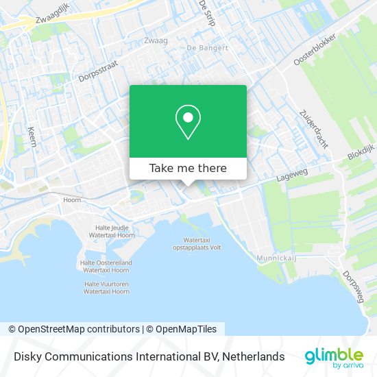 Disky Communications International BV map