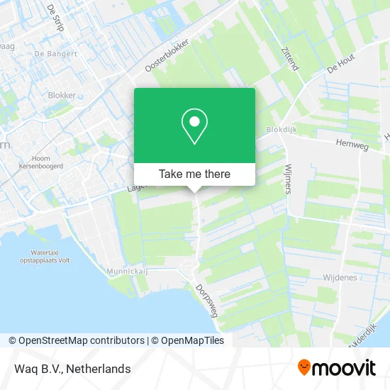 Waq B.V. map