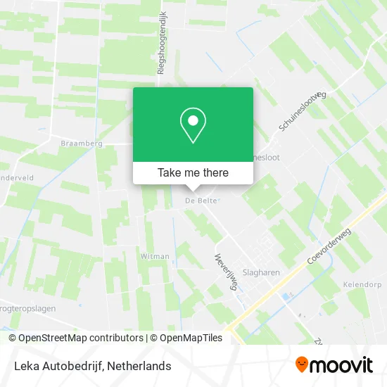 Leka Autobedrijf map