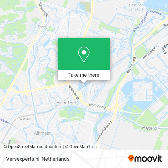 Versexperts.nl map