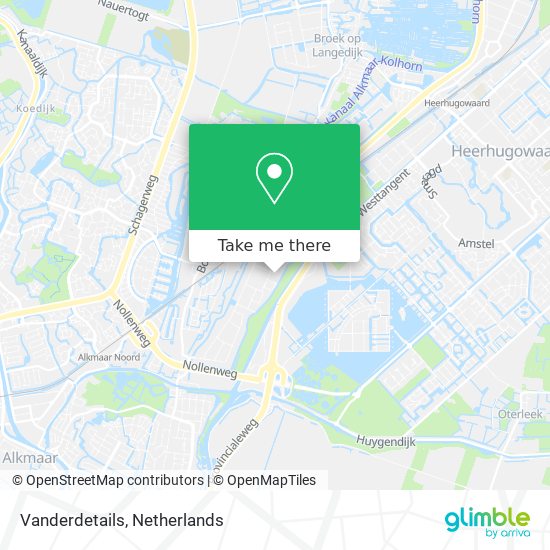 Vanderdetails map