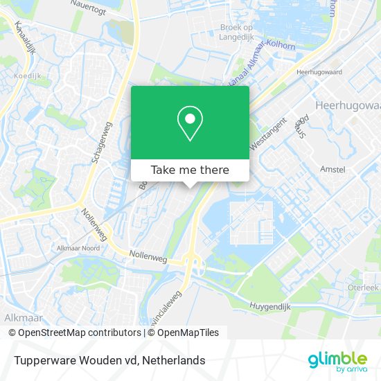 Tupperware Wouden vd map