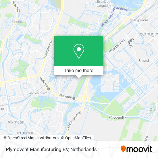 Plymovent Manufacturing BV map
