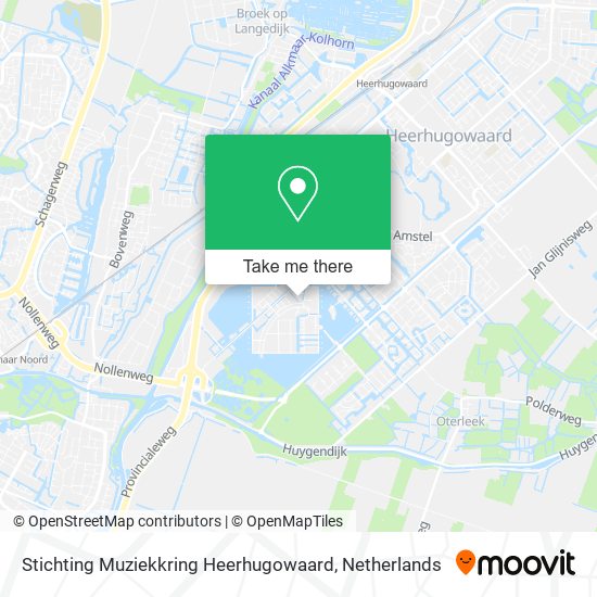 Stichting Muziekkring Heerhugowaard Karte