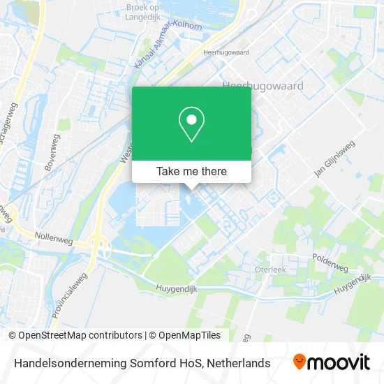 Handelsonderneming Somford HoS map