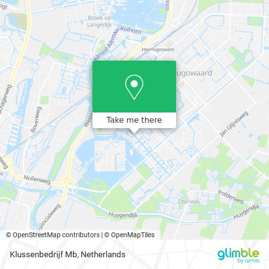 Klussenbedrijf Mb map