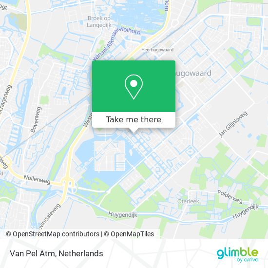 Van Pel Atm map