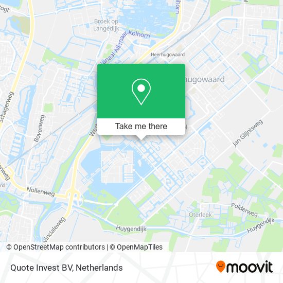 Quote Invest BV map