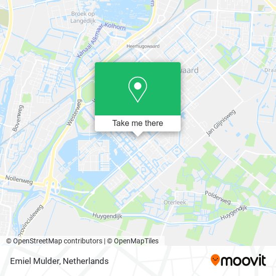 Emiel Mulder map