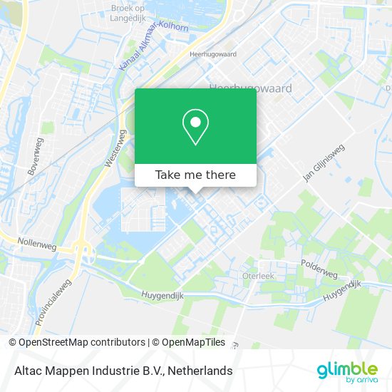 Altac Mappen Industrie B.V. map