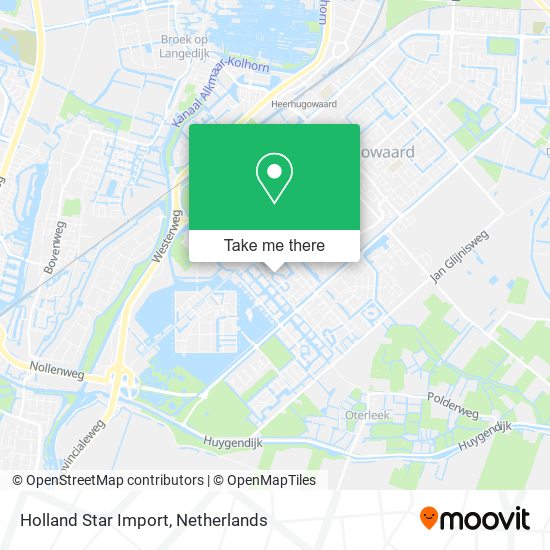 Holland Star Import map