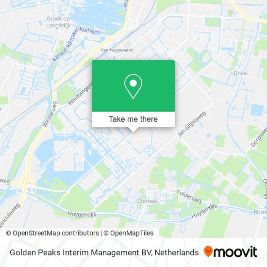 Golden Peaks Interim Management BV map