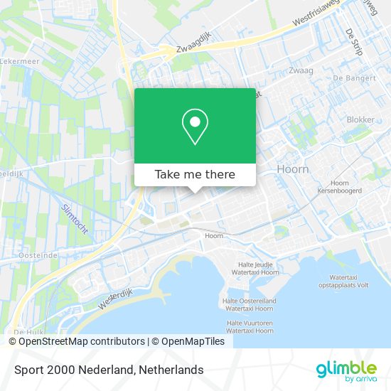 Sport 2000 Nederland map