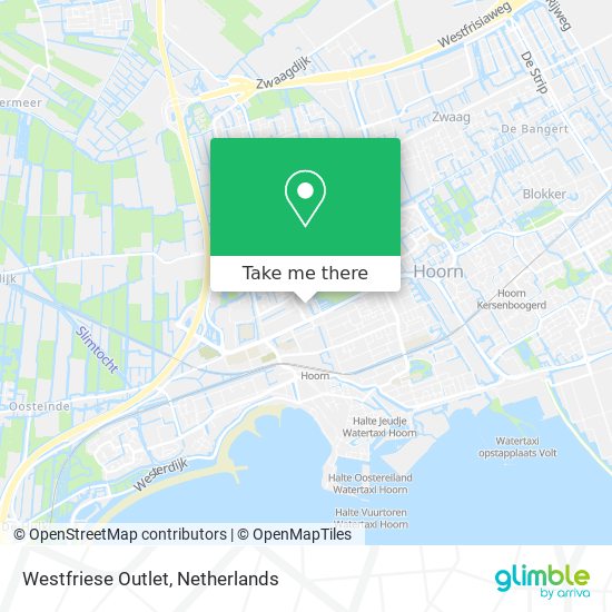 Westfriese Outlet map