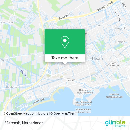 Mercash map