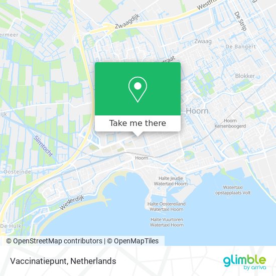 Vaccinatiepunt map