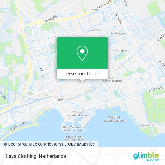 Laya Clothing map