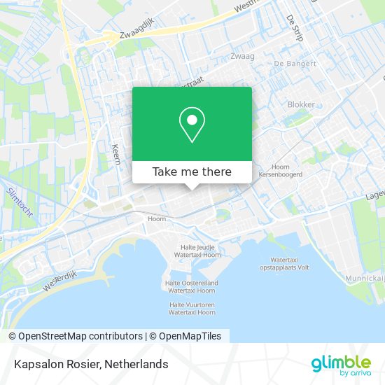 Kapsalon Rosier map