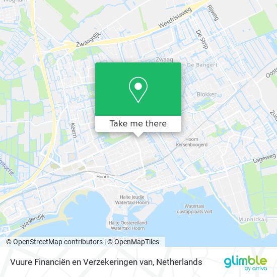 Vuure Financiën en Verzekeringen van map