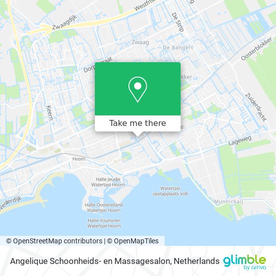 Angelique Schoonheids- en Massagesalon map