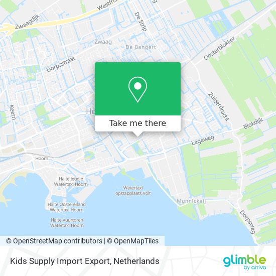 Kids Supply Import Export Karte