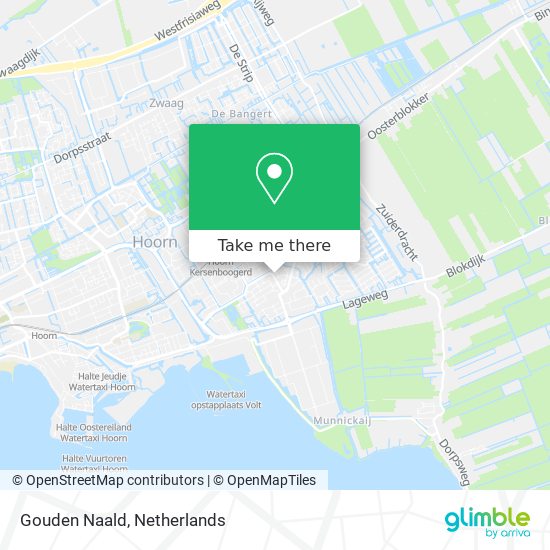 Gouden Naald map