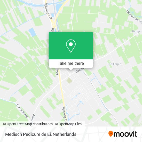 Medisch Pedicure de Ei map