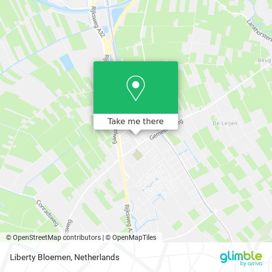 Liberty Bloemen map