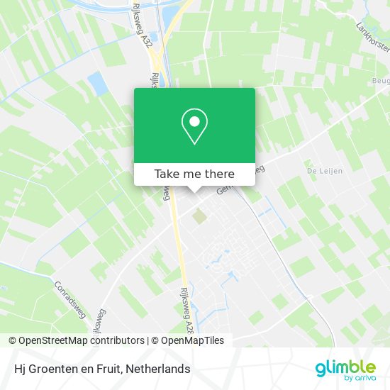 Hj Groenten en Fruit map