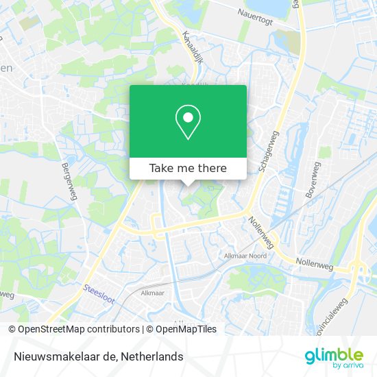 Nieuwsmakelaar de map