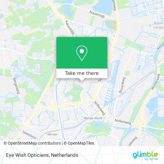 Eye Wish Opticiens map